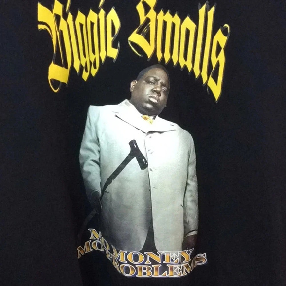 H&M Biggie Smalls Oversize Fit Black Sweatshirt - Picture 2 of 6